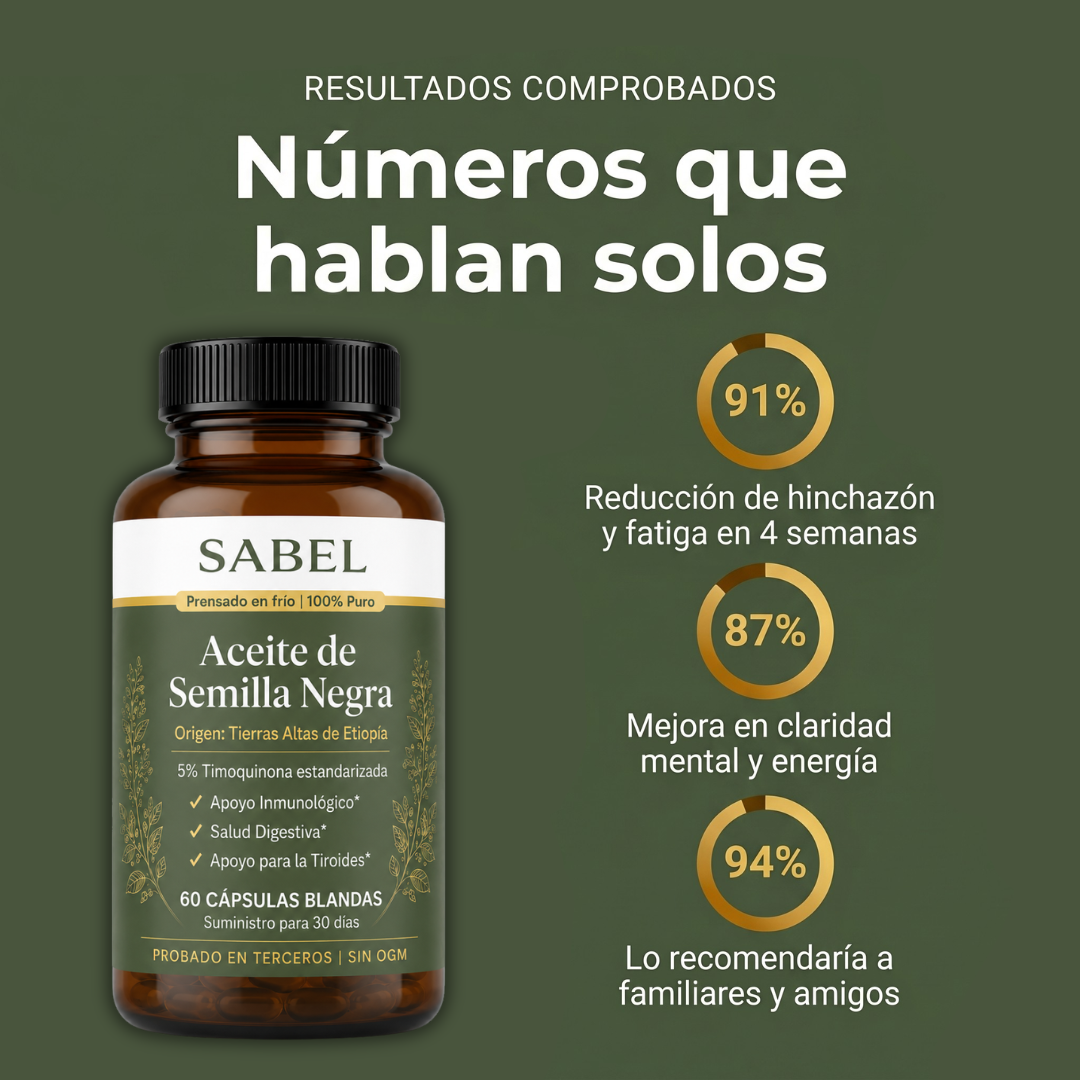 Aceite de semilla negra etíope