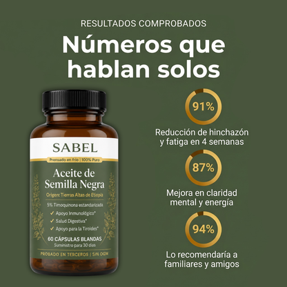 Aceite de semilla negra etíope