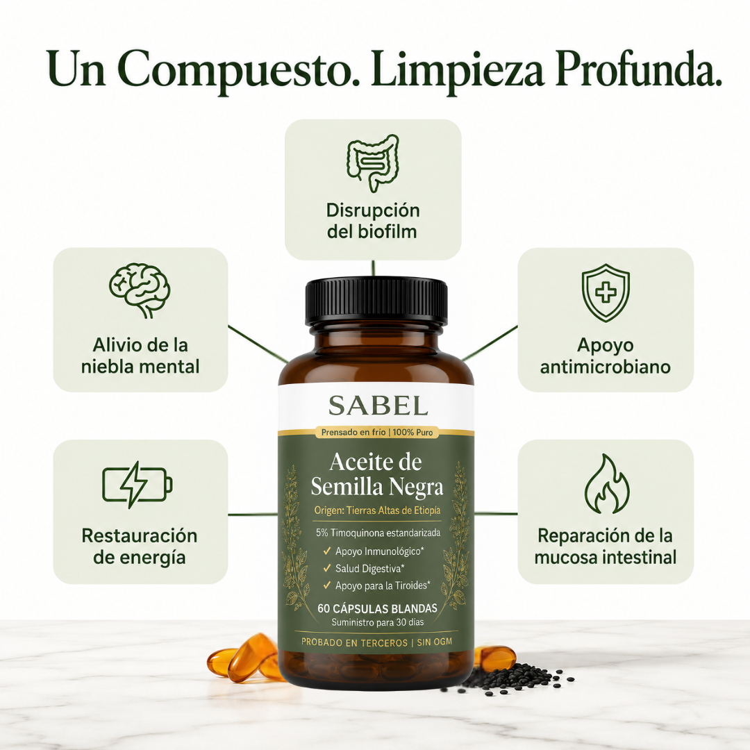Aceite de semilla negra etíope