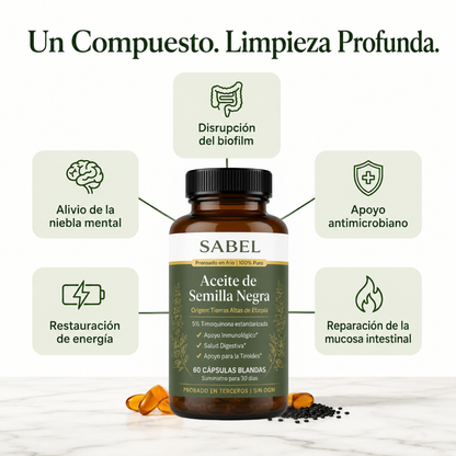 Aceite de semilla negra etíope